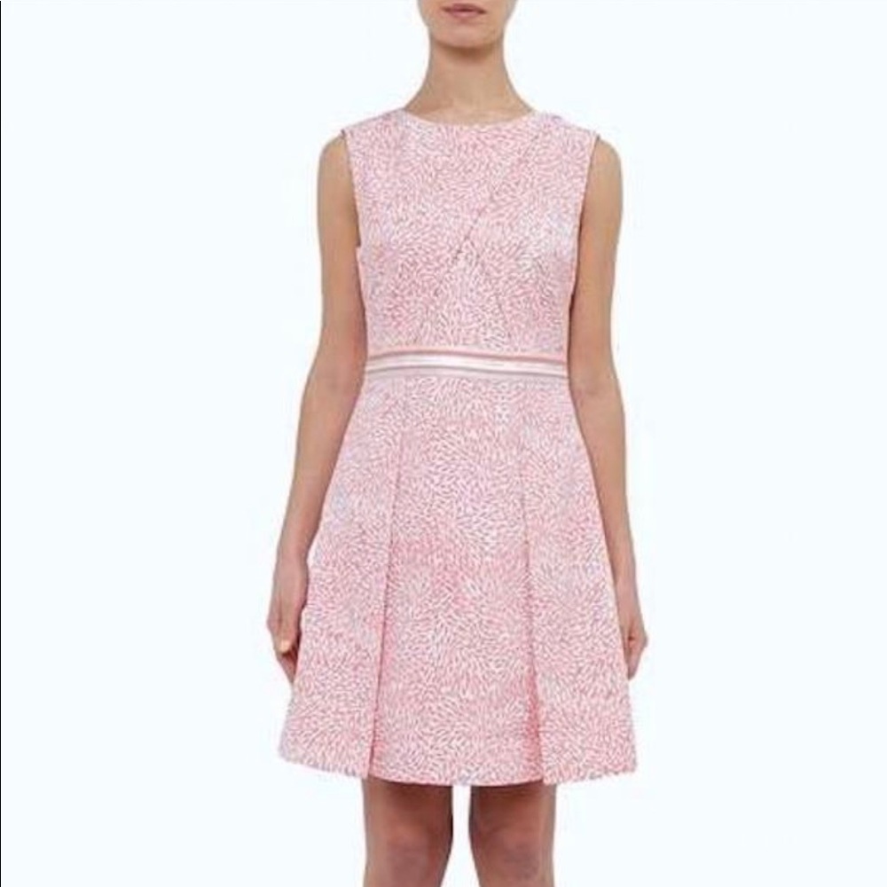 Ted Baker Shoal Print Dress Size 2
